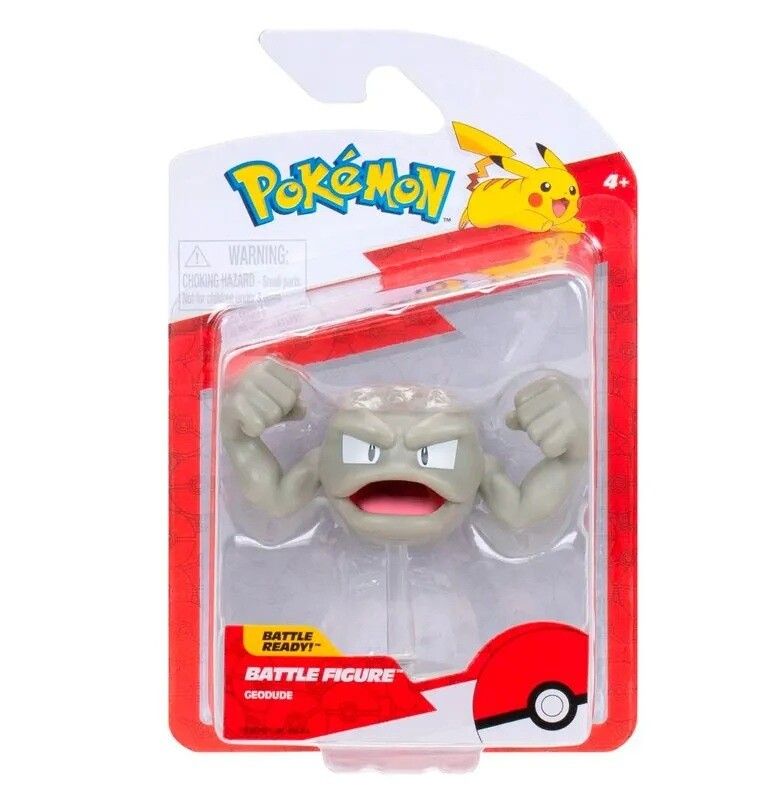Geodude Pokémon Figura De Batalla