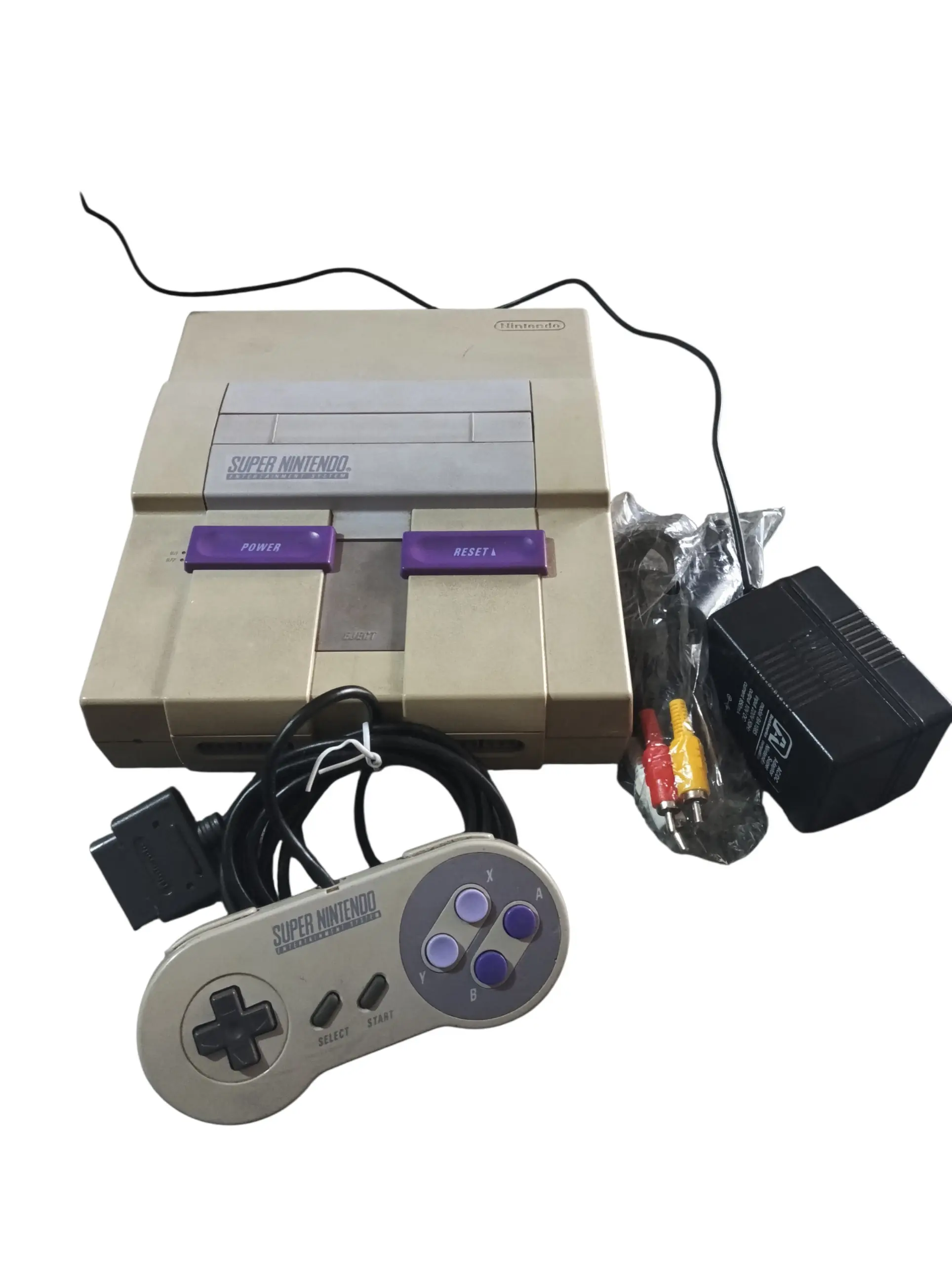 Consola Super Nintendo (SNES) + Control Original