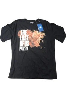 Polera Gamer The Last of Us Part II Negra – Licencia Oficial PlayStation