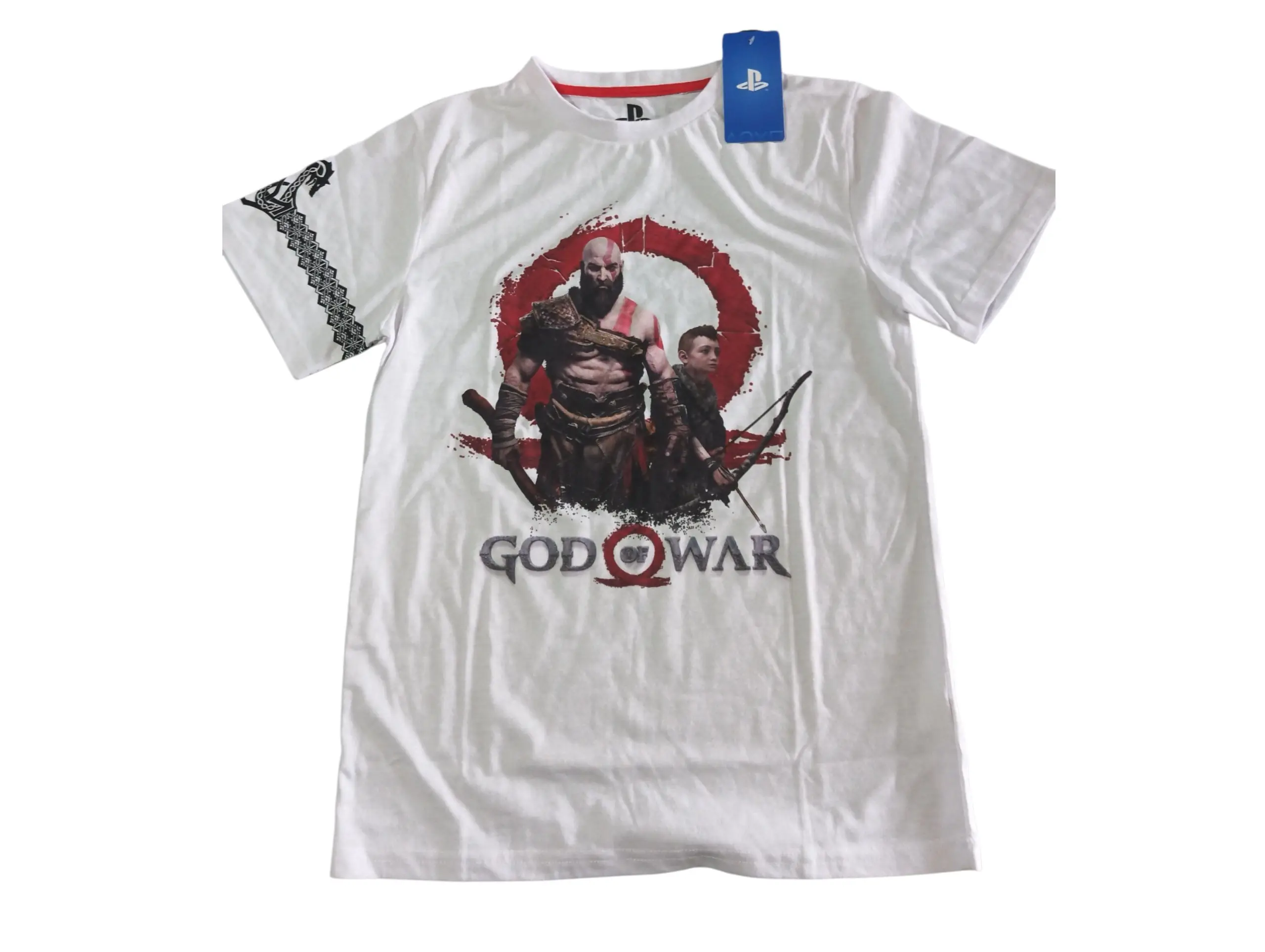 Polera God of War Blanca – PlayStation