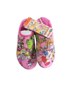 Zapatillas Acuáticas / Pantuflas Nickelodeon 90s (Rosa / Nick Toons)